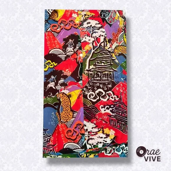 Emily Lovelock Maxi Dress M Tibetan Landscape - Picture 3 of 7